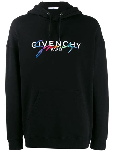 Hoodie in felpa with GIVENCHY logo 